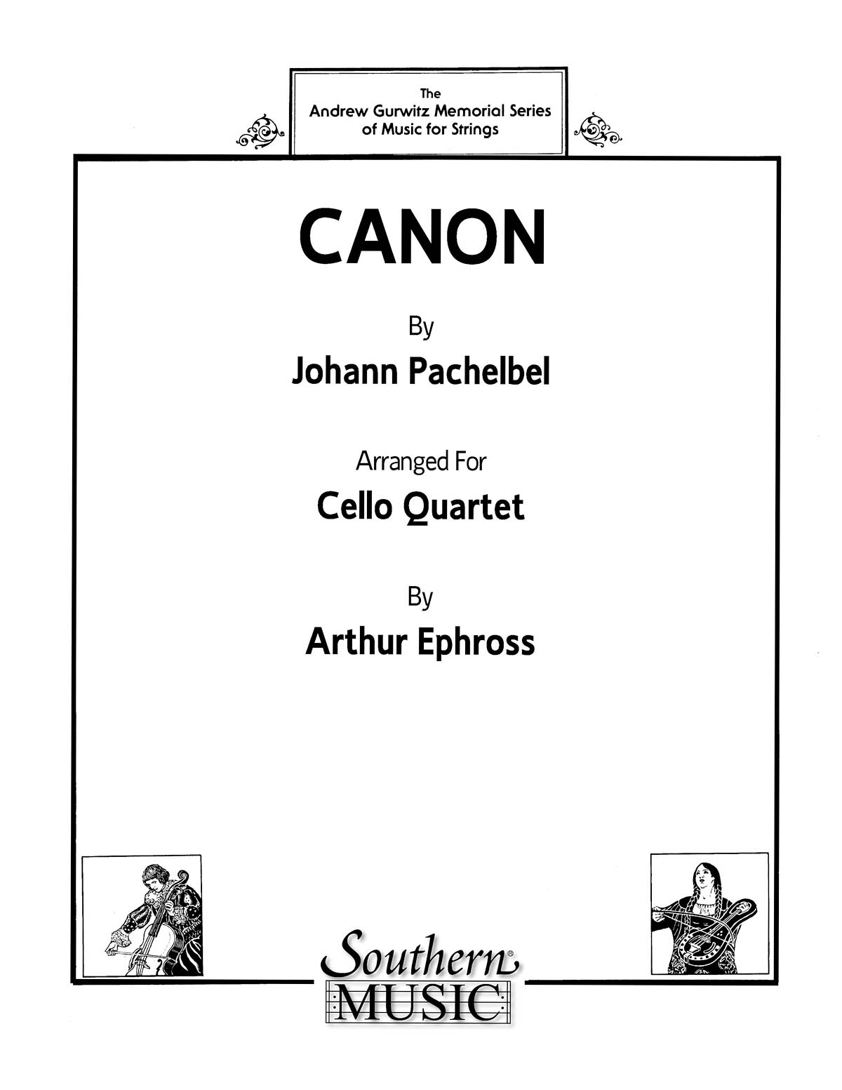 Johann Pachelbel: Canon: Cello Ensemble: Part