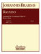 Johannes Brahms: Rondo: Woodwind Ensemble: Score & Parts