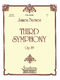 James Barnes: Third Symphony op 89: Concert Band: Score