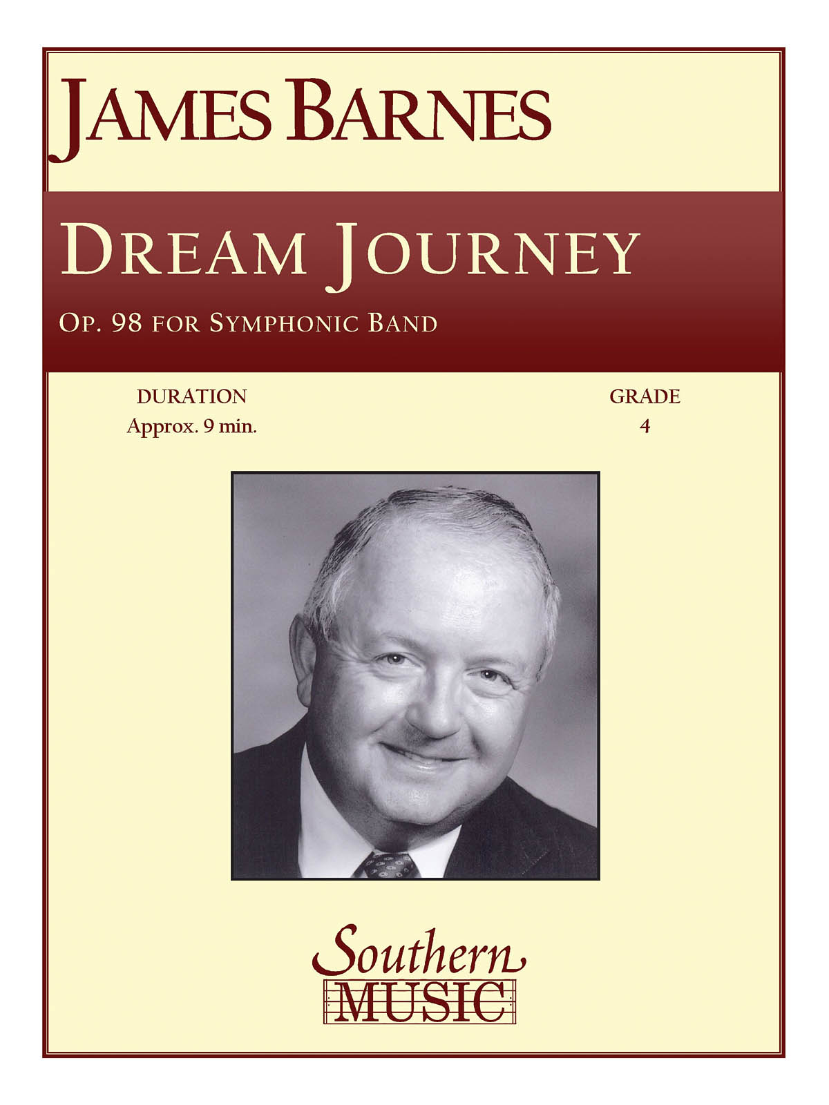 James Barnes: Dream Journey: Concert Band: Parts