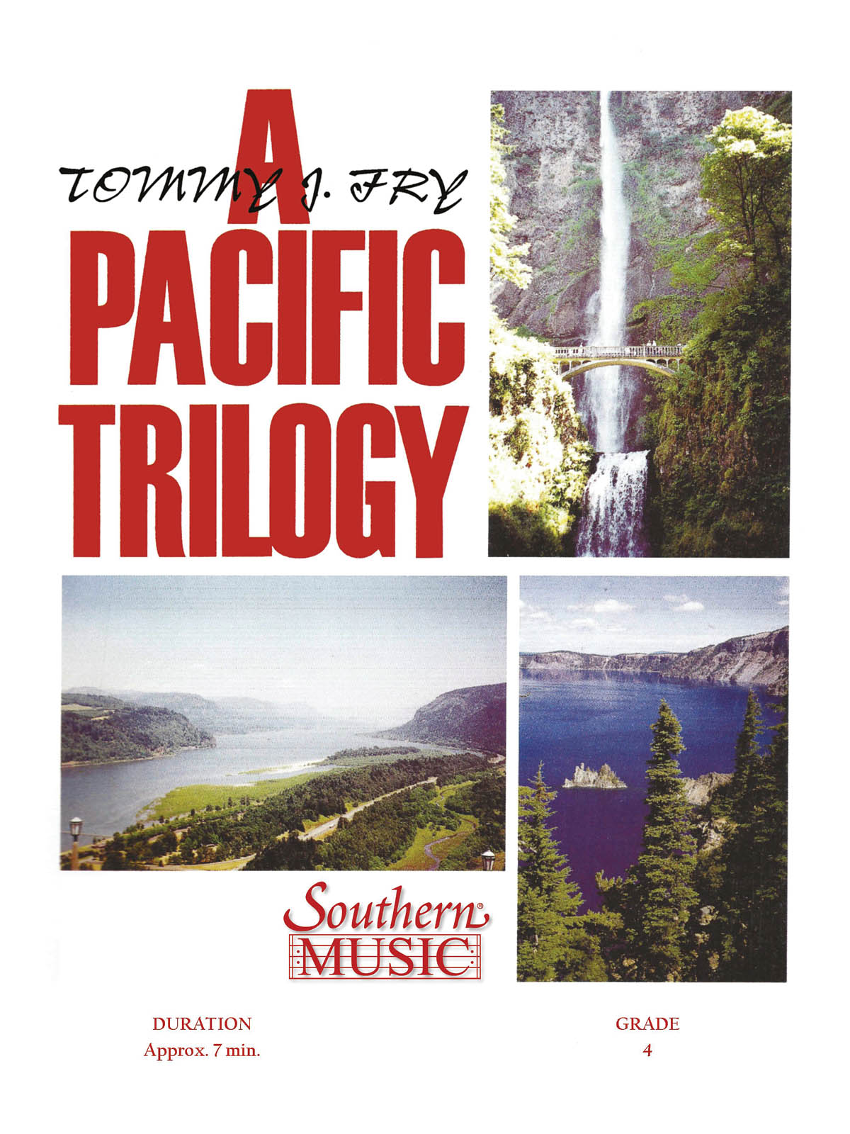 Tommy J. Fry: Pacific Trilogy: Concert Band: Score & Parts