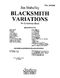 Jim Mahaffey: Blacksmith Variations: Concert Band: Score
