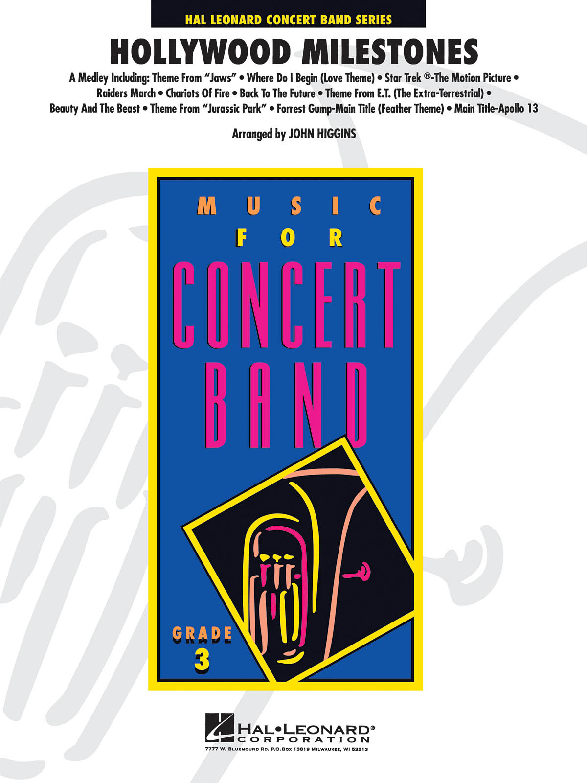 Hollywood Milestones: Concert Band: Score & Parts