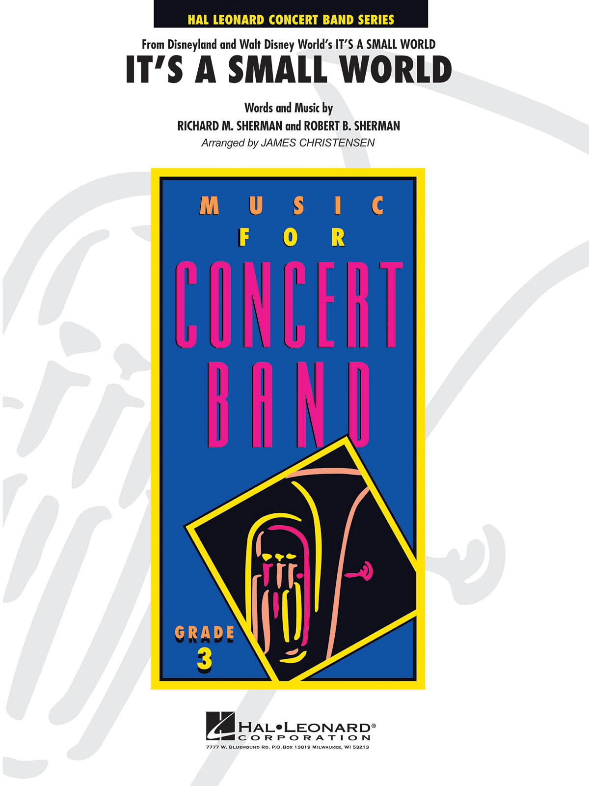 Richard M.  Sherman Robert B. Sherman: It's a Small World: Concert Band: Score &
