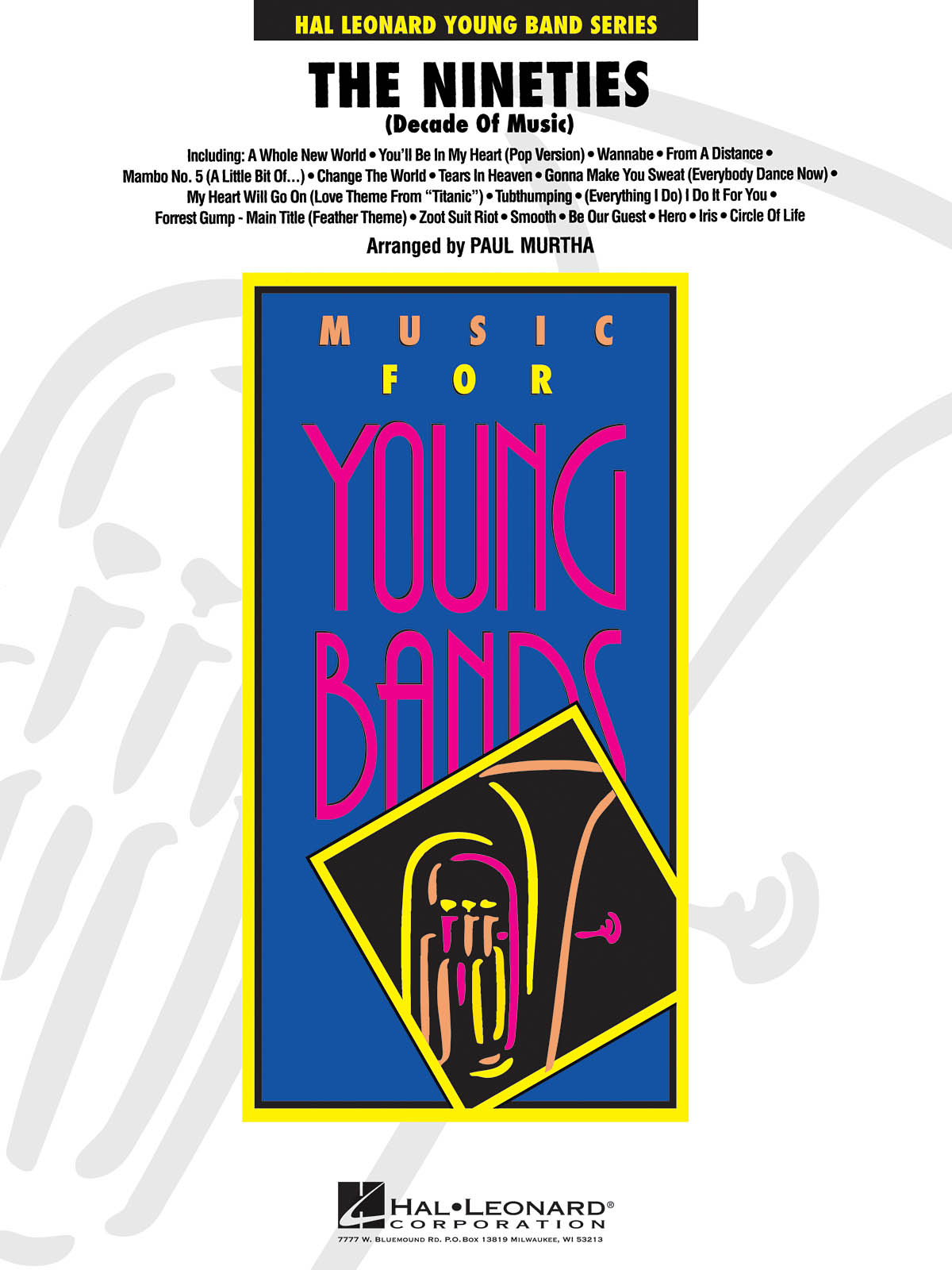 The Nineties: Decade of Music: Concert Band: Score & Parts