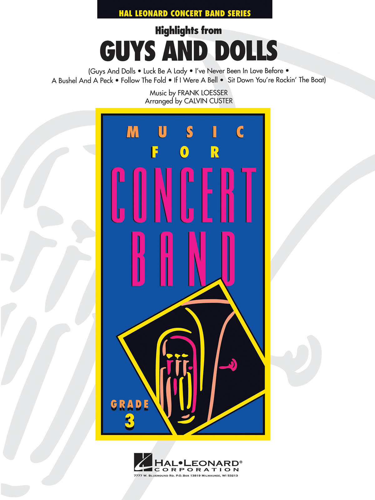 Frank Loesser: Highlights from Guys And Dolls: Concert Band: Score & Parts