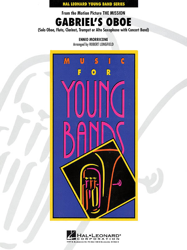 Ennio Morricone: Gabriel's Oboe (from The Mission): Concert Band: Score & Parts
