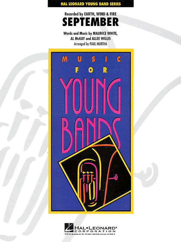 Al McKay Allee Willis Maurice White: September: Concert Band: Score & Parts