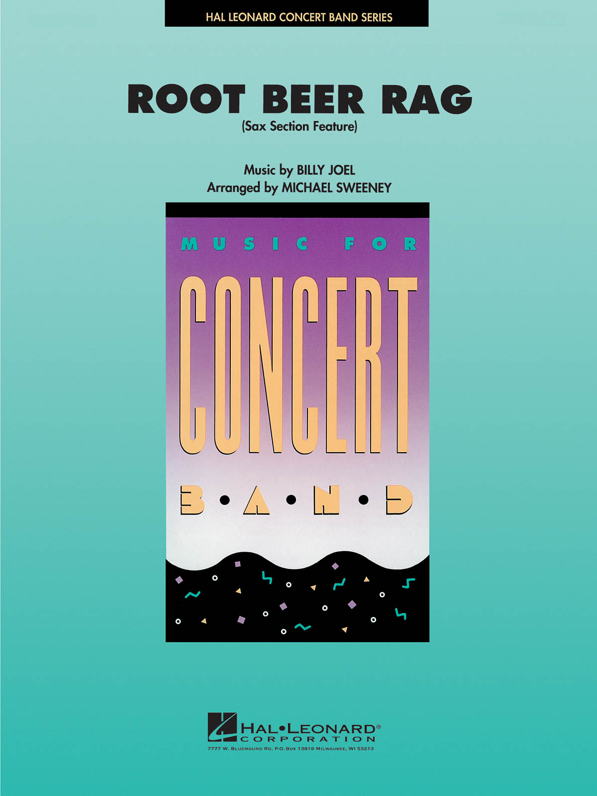 Billy Joel: The Root Beer Rag: Concert Band and Solo: Score & Parts