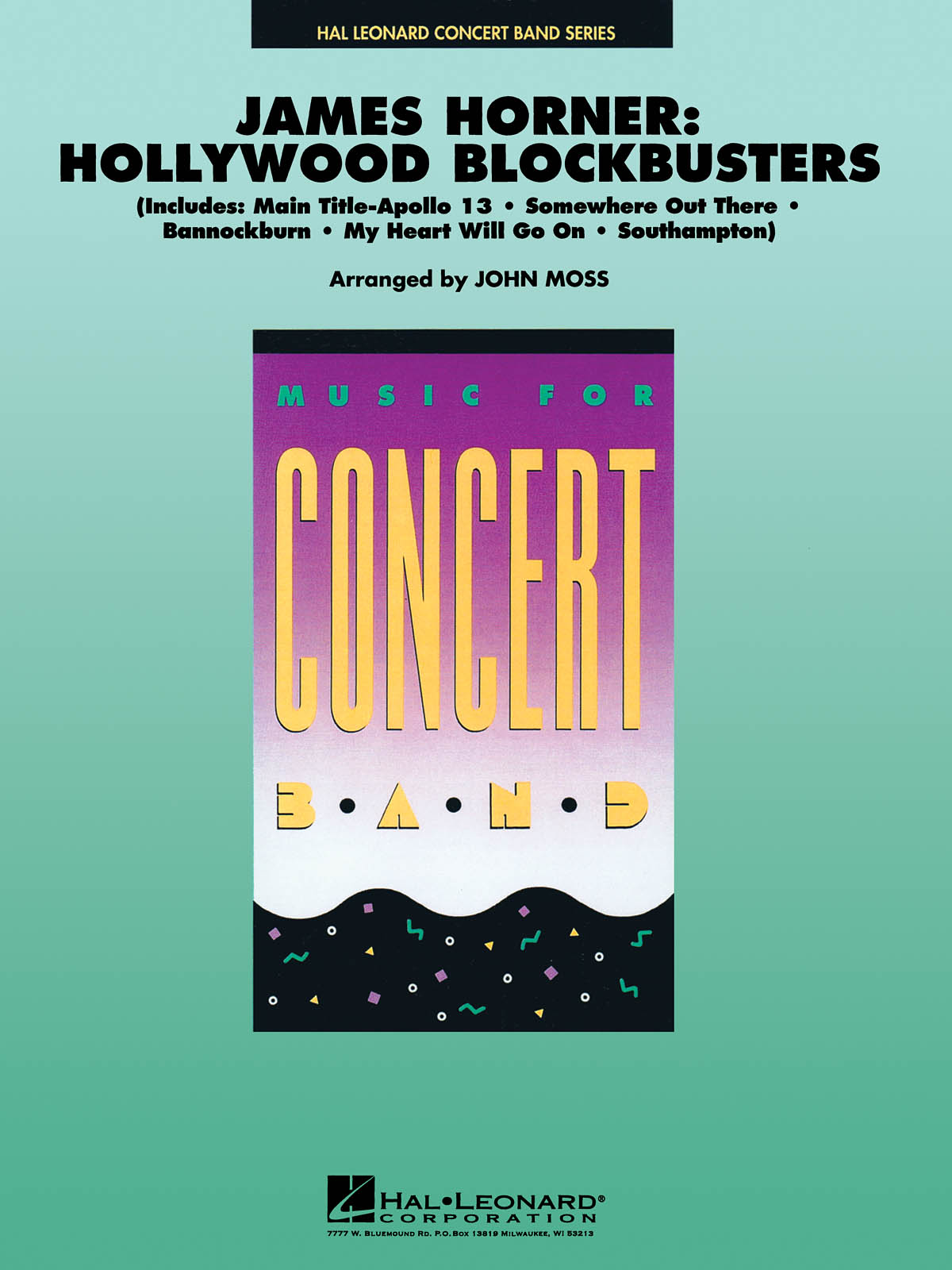James Horner - Hollywood Blockbusters: Concert Band: Score and Parts