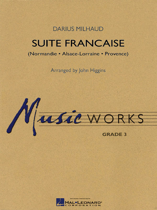 Darius Milhaud: Suite Francaise: Concert Band: Score