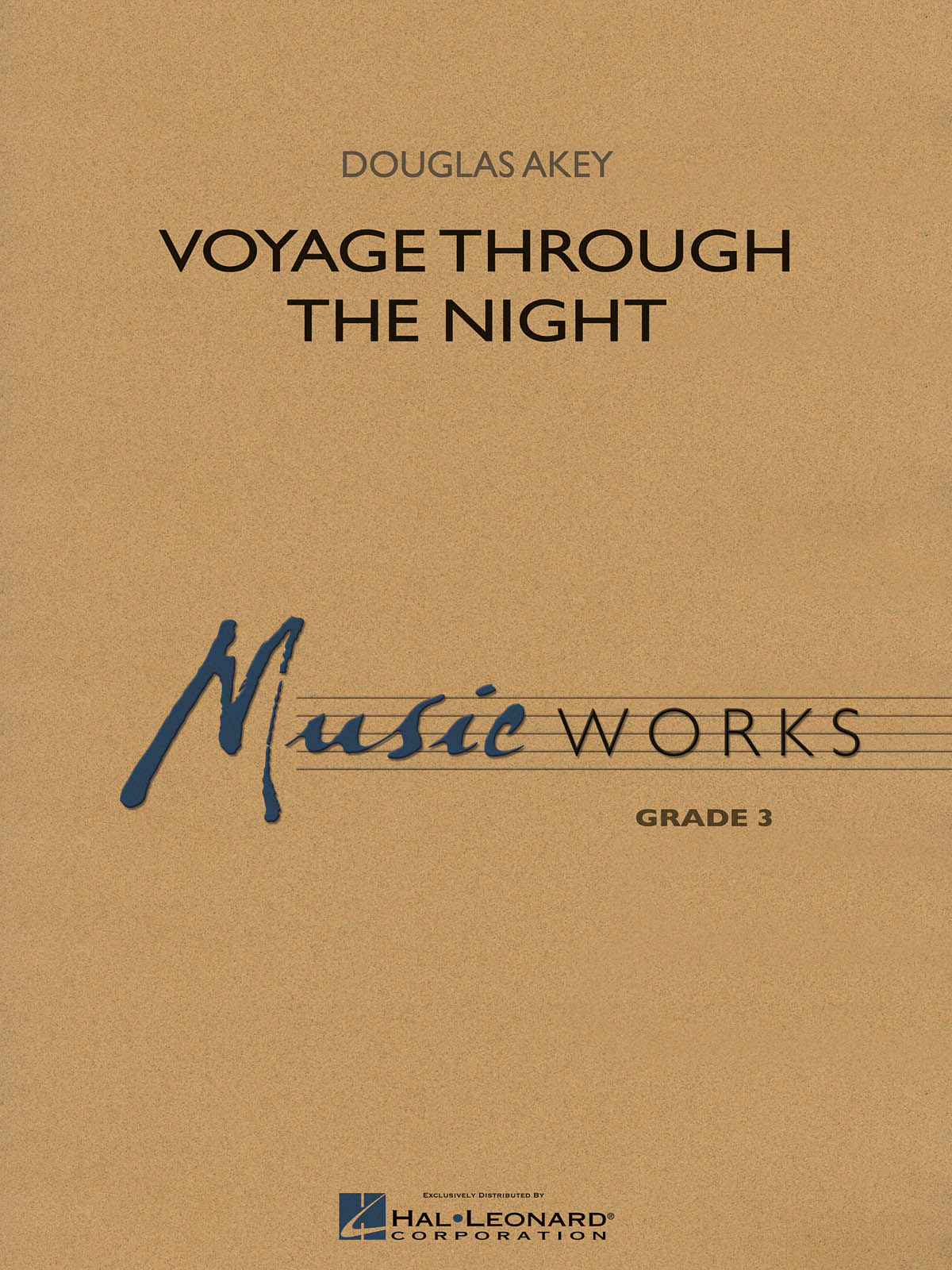 Douglas Akey: Voyage Through the Night: Concert Band: Score & Parts