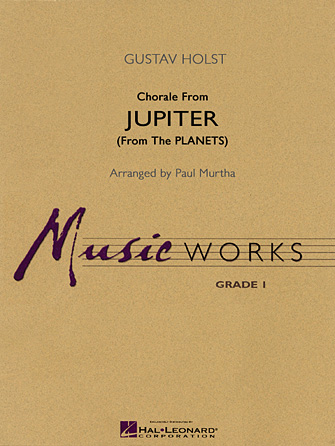Gustav Holst: Chorale from Jupiter (from The Planets): Concert Band: Score