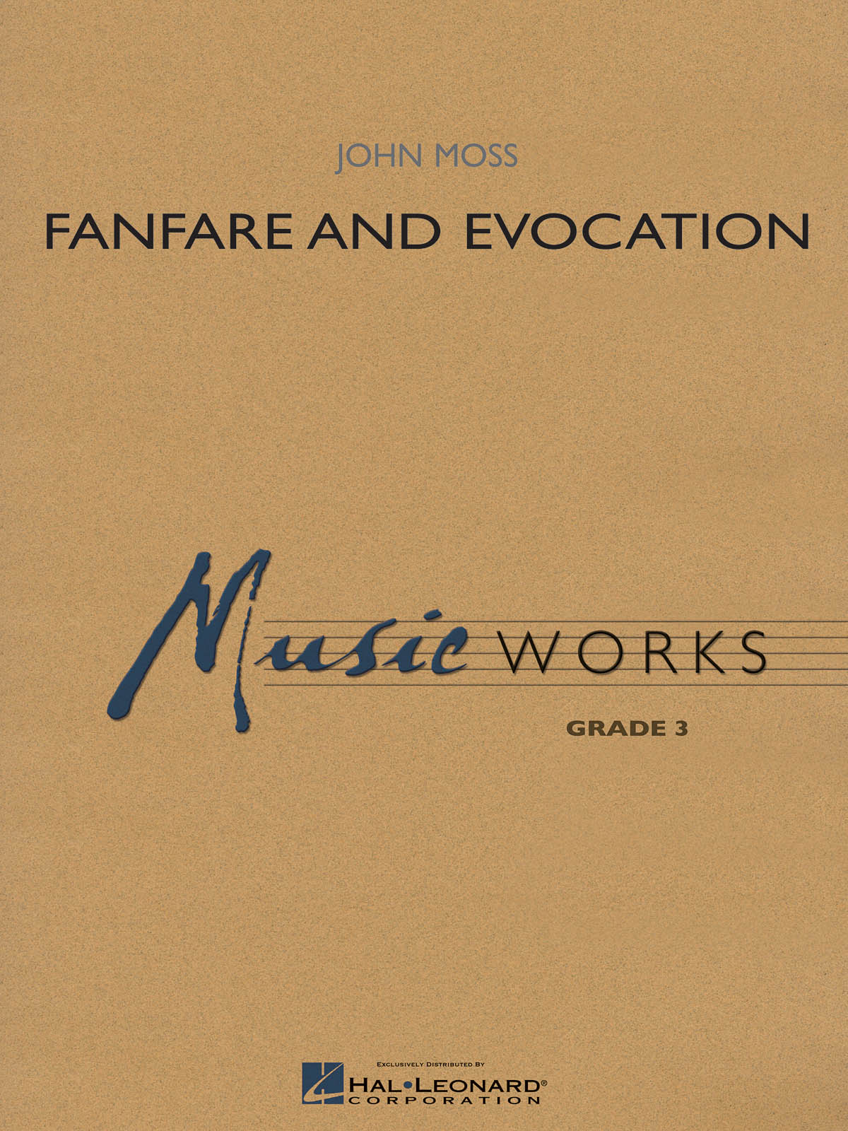 John Moss: Fanfare And Evocation: Concert Band: Score & Parts