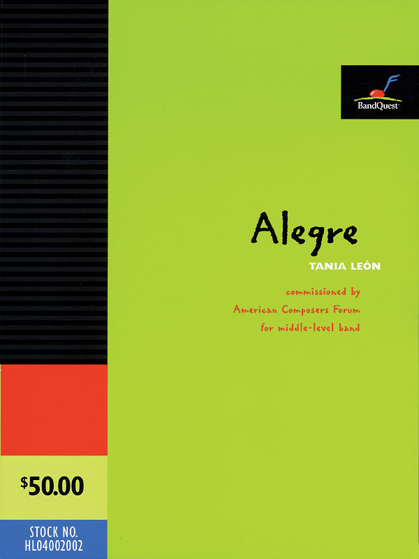 Tania Len: Alegre: Concert Band: Score & Parts