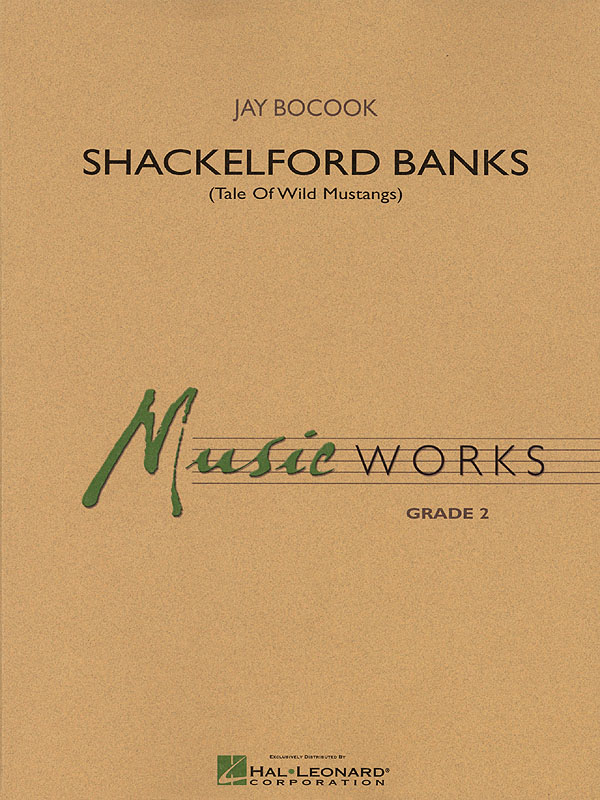 Jay Bocook: Shackelford Banks (Tale of Wild Mustangs): Concert Band: Score &