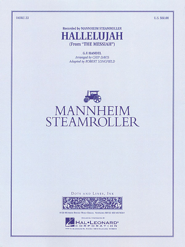 Mannheim Steamroller: Hallelujah: Concert Band: Score