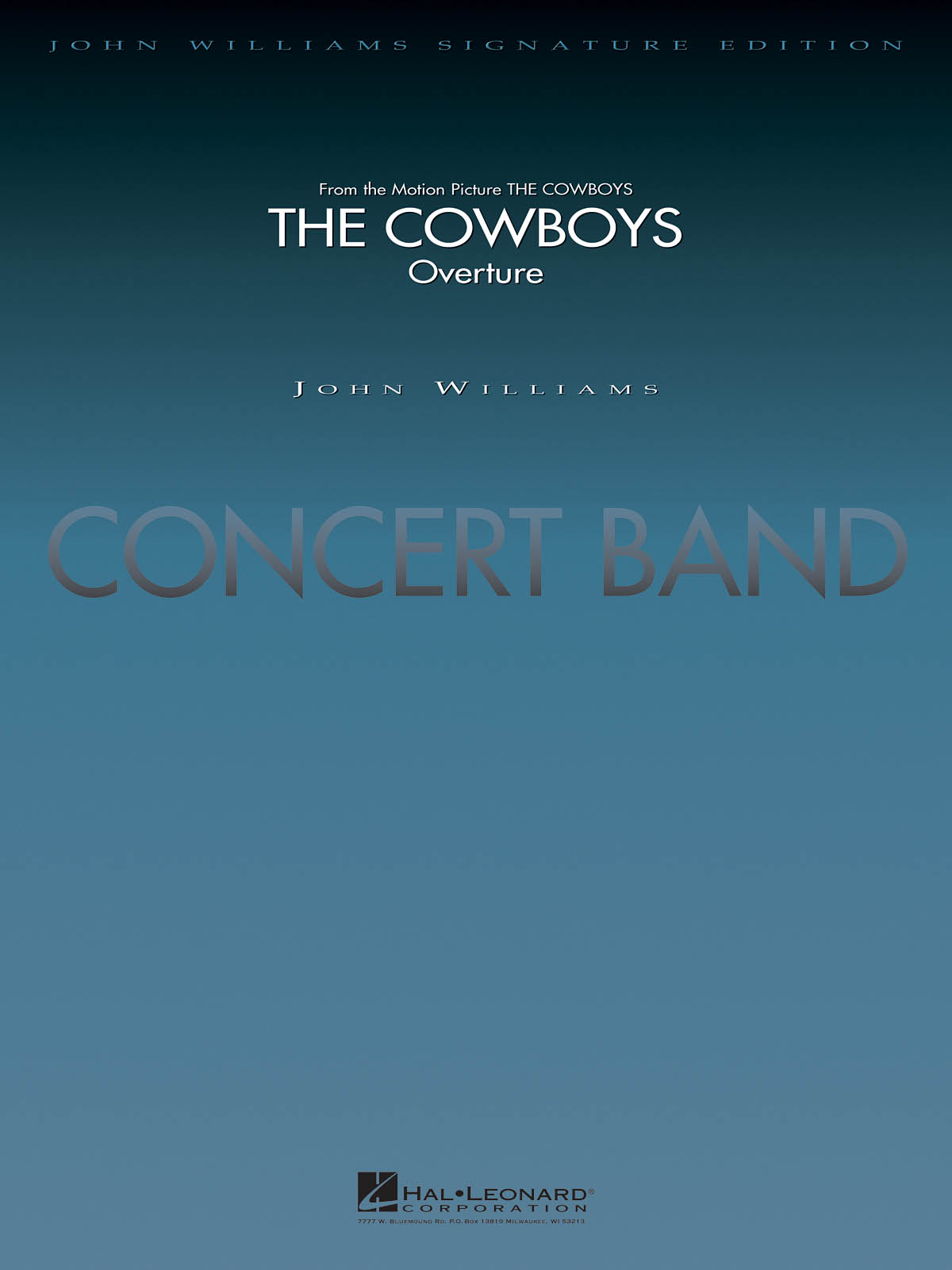 John Williams: The Cowboys: Concert Band: Score & Parts