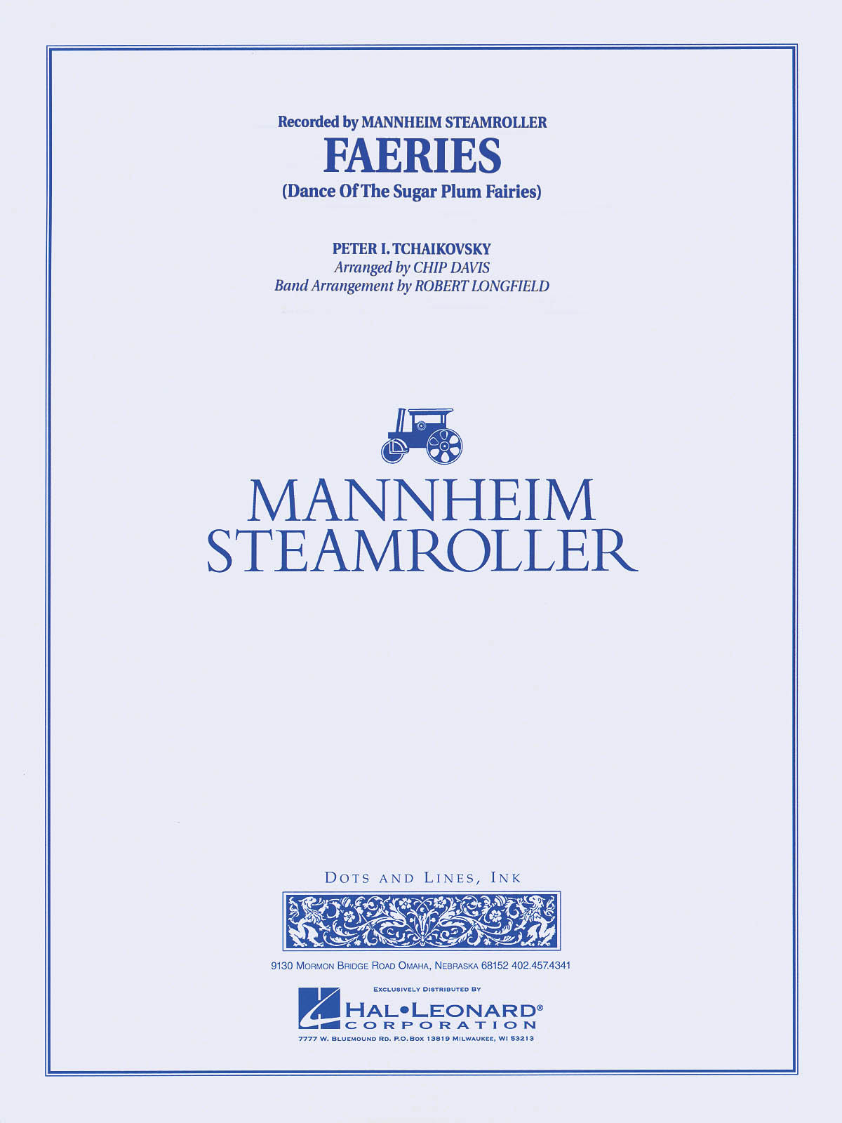 Mannheim Steamroller: Faeries fromThe Nutcracker: Concert Band: Score & Parts