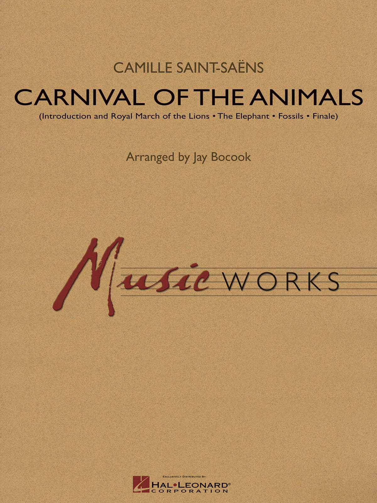 Camille Saint-Sans: Carnival of the animals: Concert Band: Score
