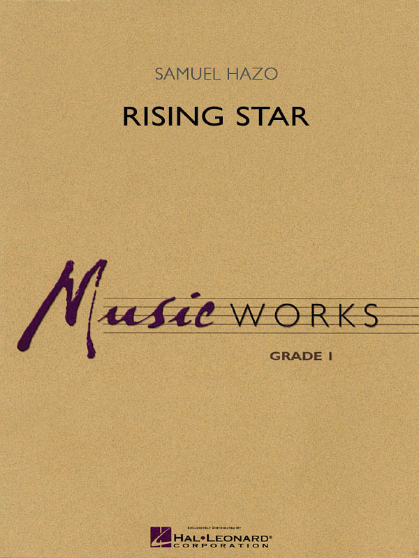 Samuel R. Hazo: Rising Star: Concert Band: Score & Parts