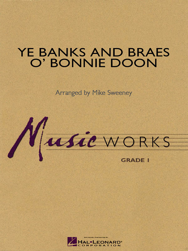 Ye Banks And Braes O'Bonnie Doon: Concert Band: Score