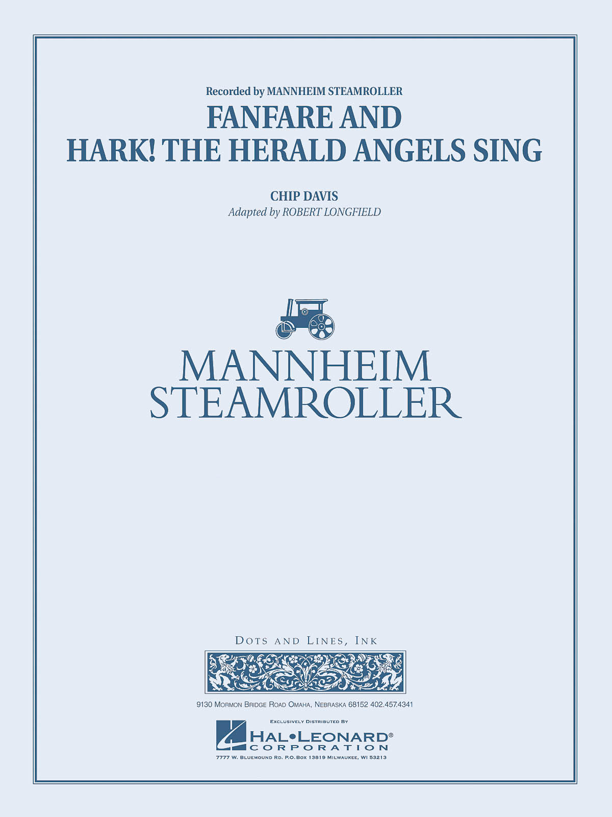 Mannheim Steamroller: Fanfare and Hark! The Herald Angels Sing: Concert Band: