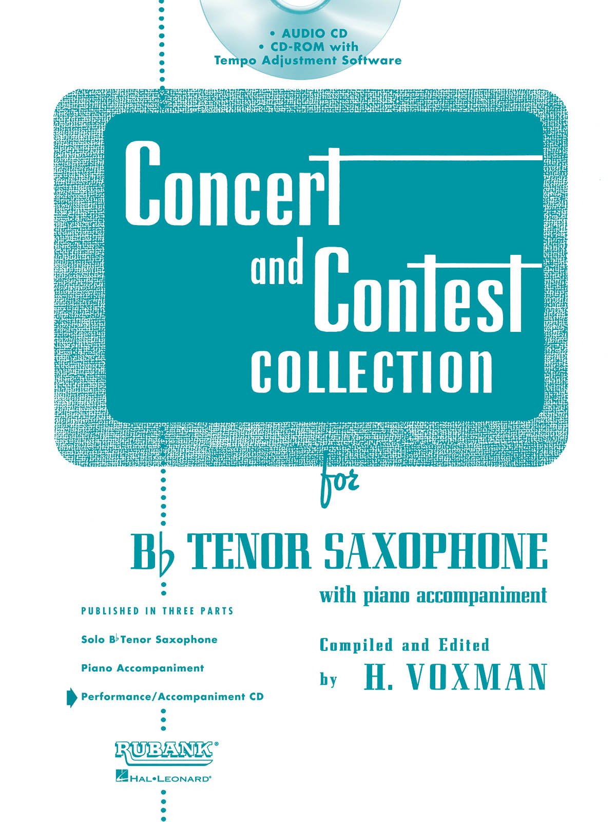Concert And Contest Collection: Tenor Saxophone: CD-ROM
