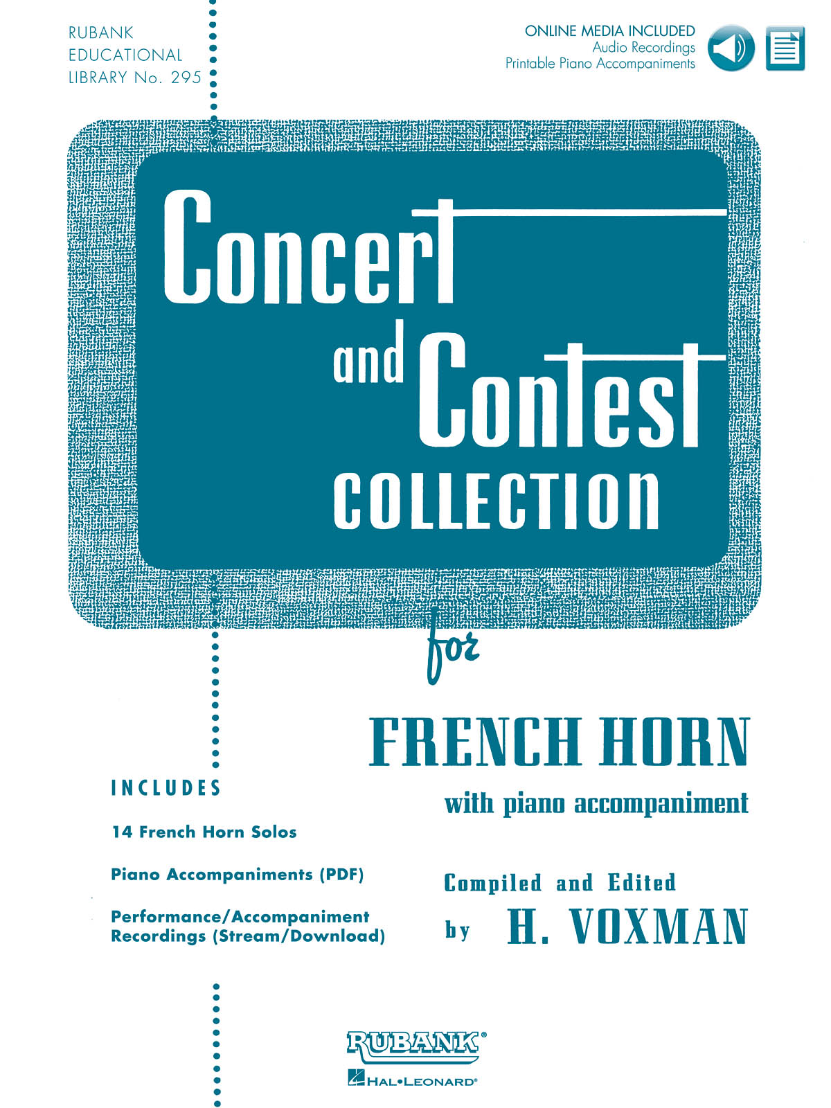 Concert and Contest Collection for F Horn: French Horn Solo: Instrumental Album