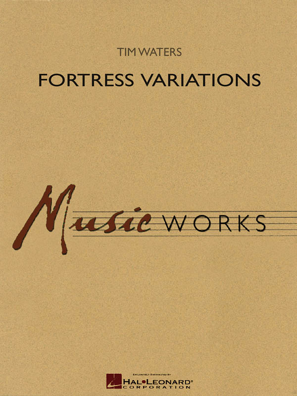 Tim Waters: Fortress Variations: Concert Band: Book & CD