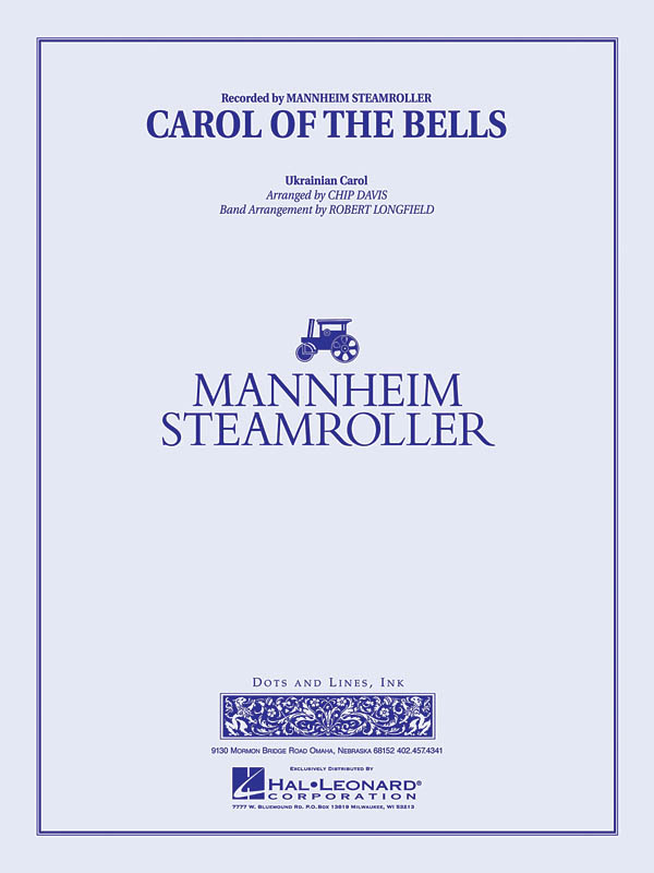 Carol of the Bells: Concert Band: Score & Parts