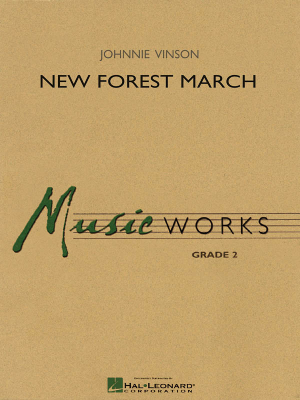 Johnnie Vinson: New Forest March: Concert Band: Score & Parts