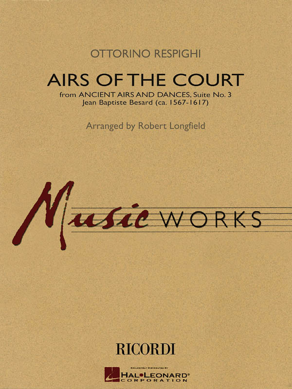 Ottorino Respighi: Airs of the Court: Concert Band: Score & Parts