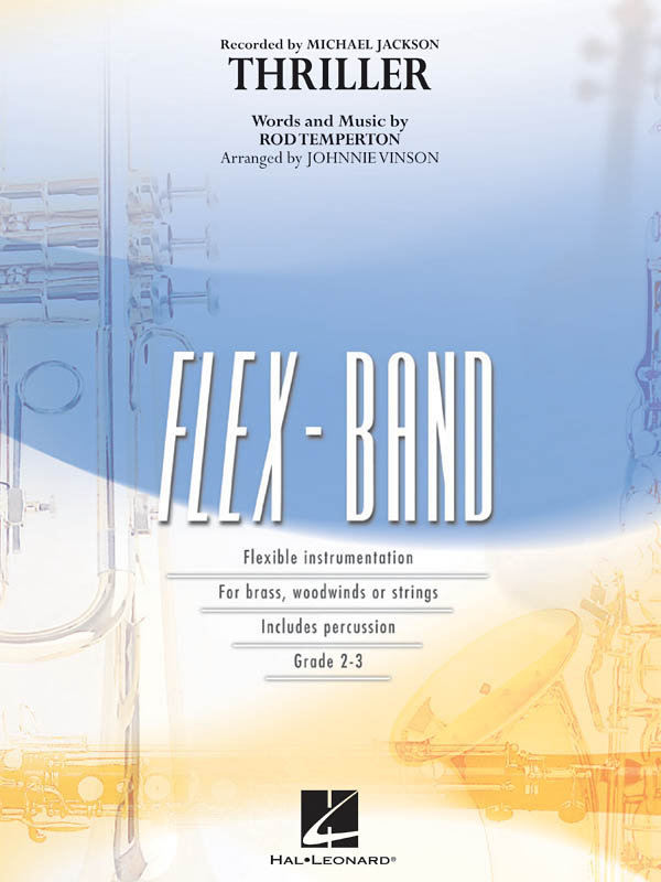 Rod Temperton: Thriller (Flexband): Concert Band: Score