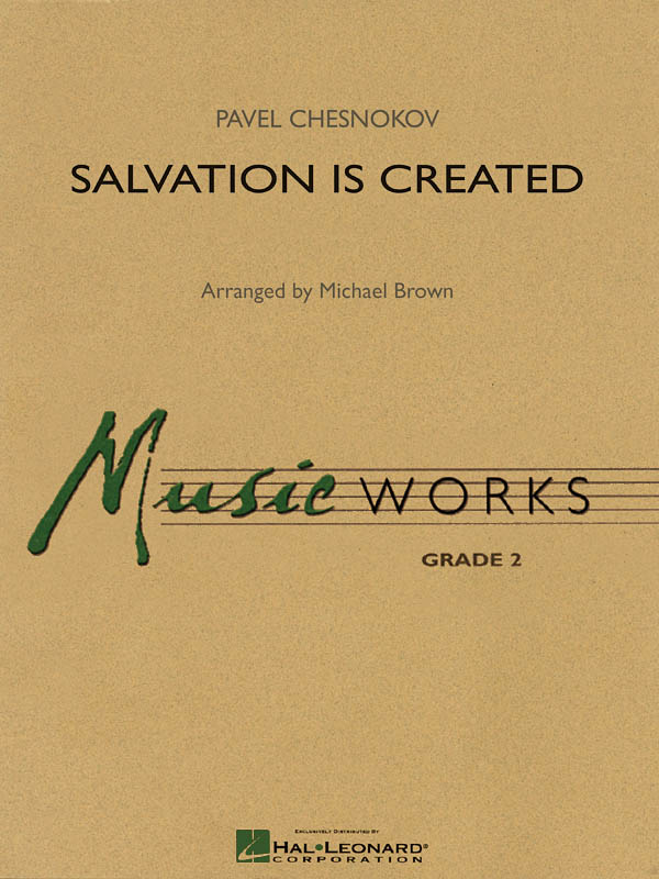 Pavel Chesnokov: Salvation Is Created: Concert Band: Score & Parts