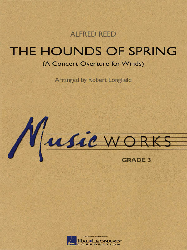 Alfred Reed: The Hounds of Spring: Concert Band: Score