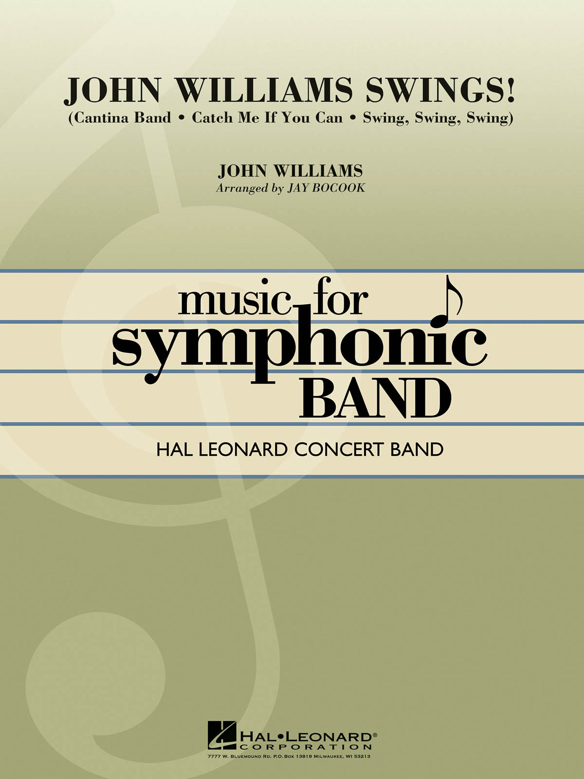 John Williams: John Williams Swings!: Concert Band: Score & Parts