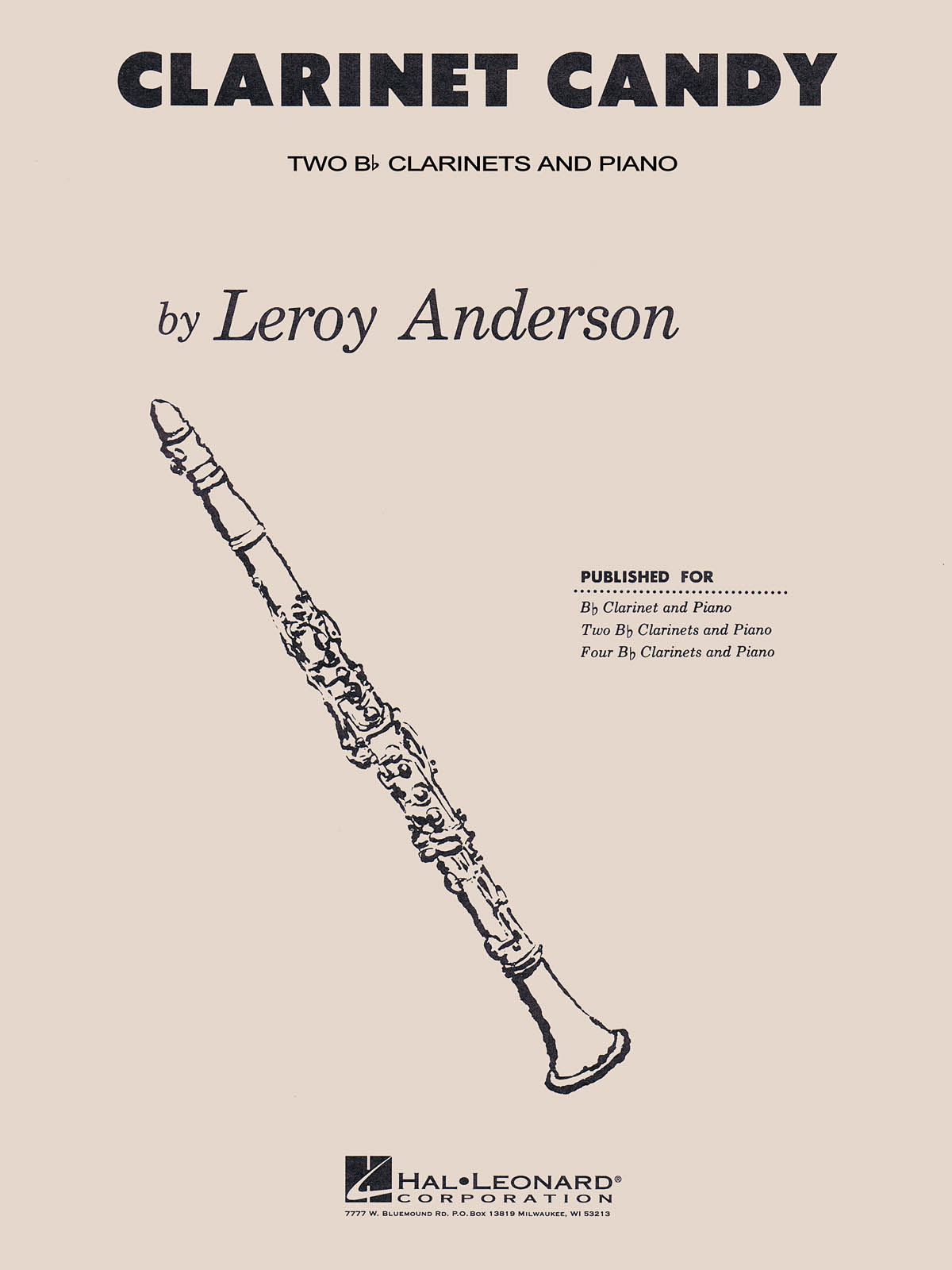 Leroy Anderson: Clarinet Candy: Clarinet Duet: Instrumental Album