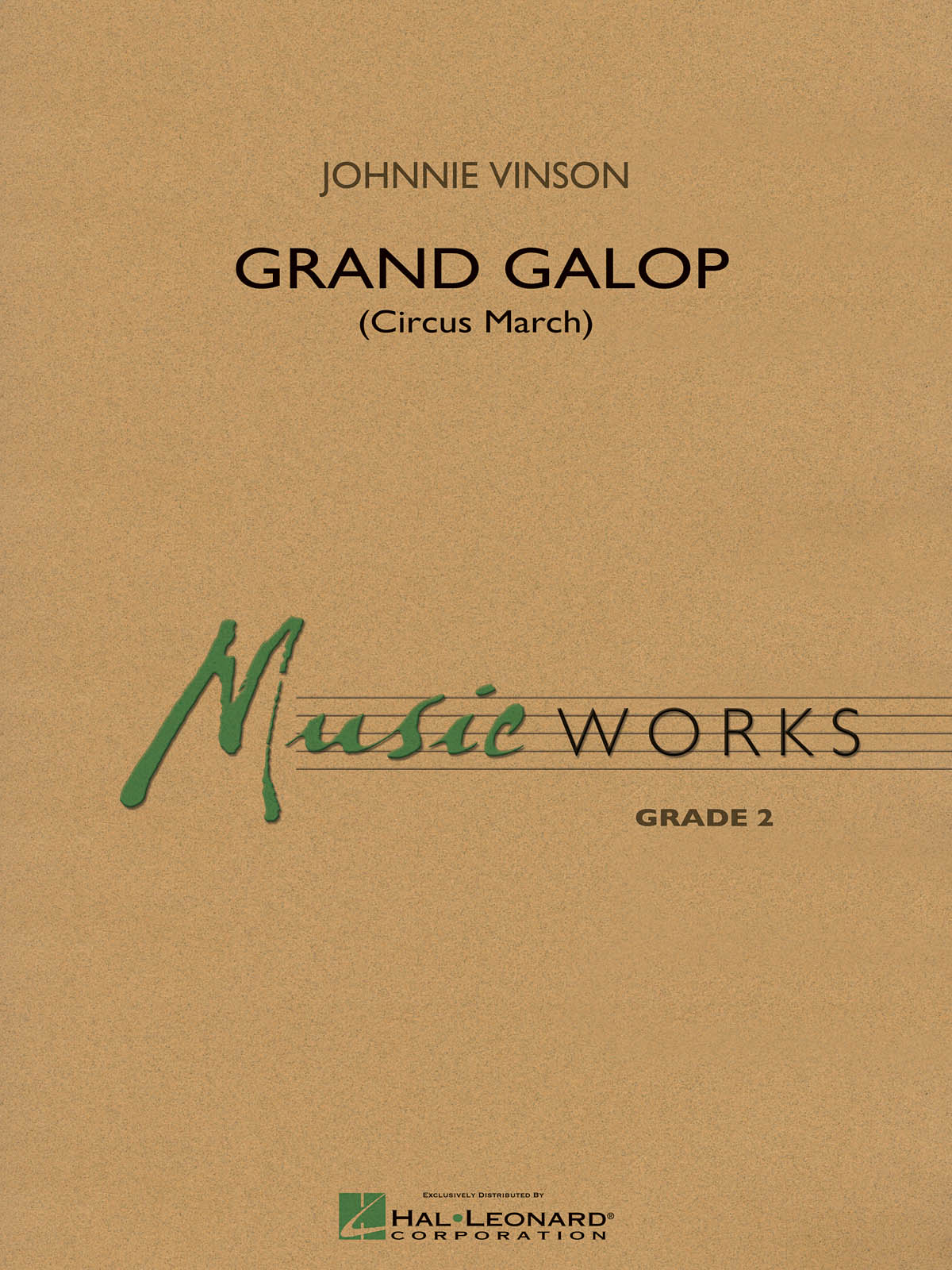 Johnnie Vinson: Grand Galop  (Circus March): Concert Band: Score & Parts