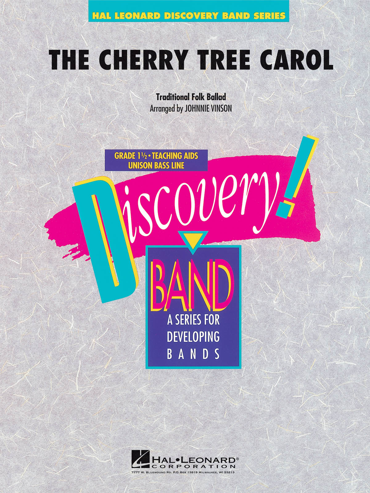 The Cherry Tree Carol: Concert Band: Score