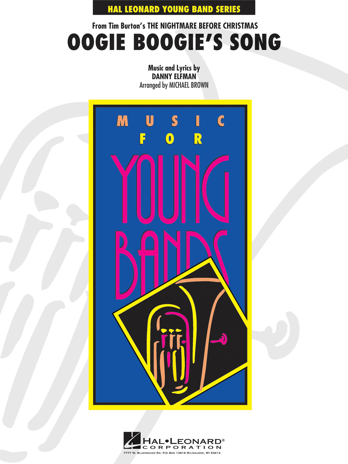 Danny Elfman: Oogie Boogie's Song: Concert Band: Score & Parts
