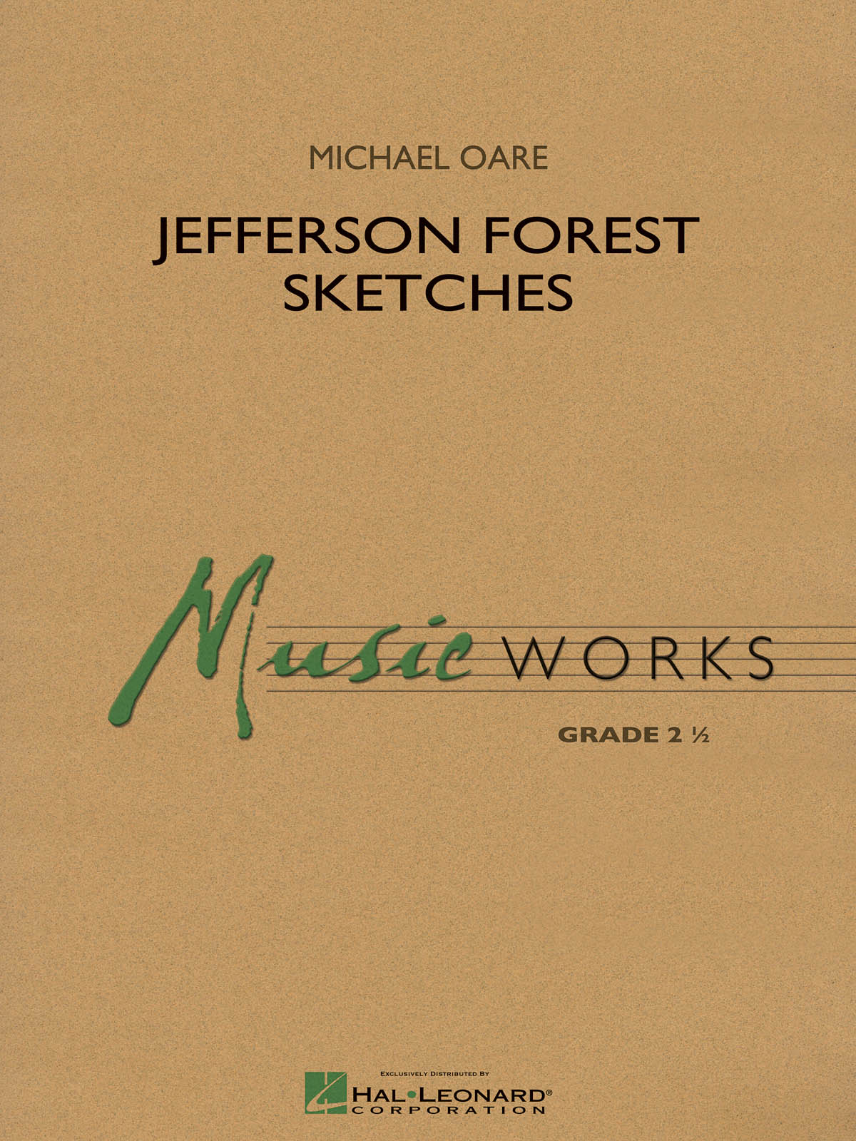 Michael Oare: Jefferson Forest Sketches: Concert Band: Score & Parts