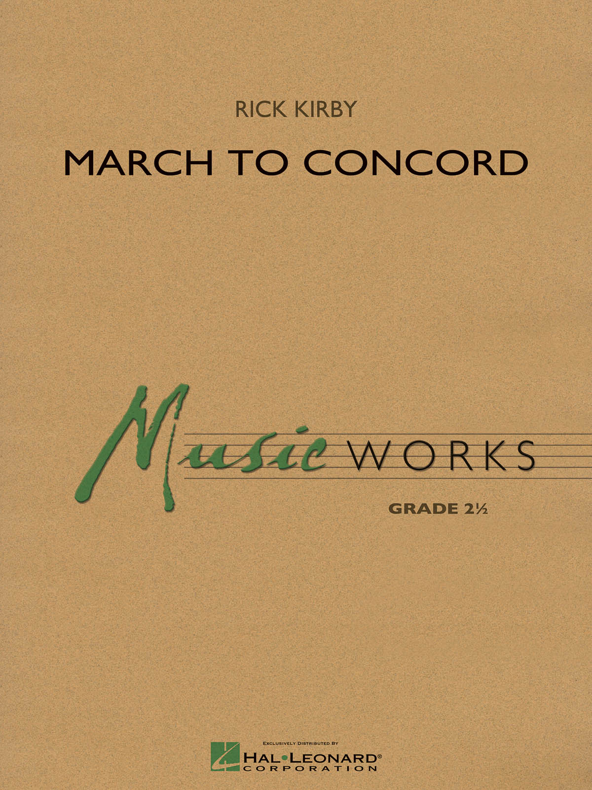 Rick Kirby: March to Concord: Concert Band: Score