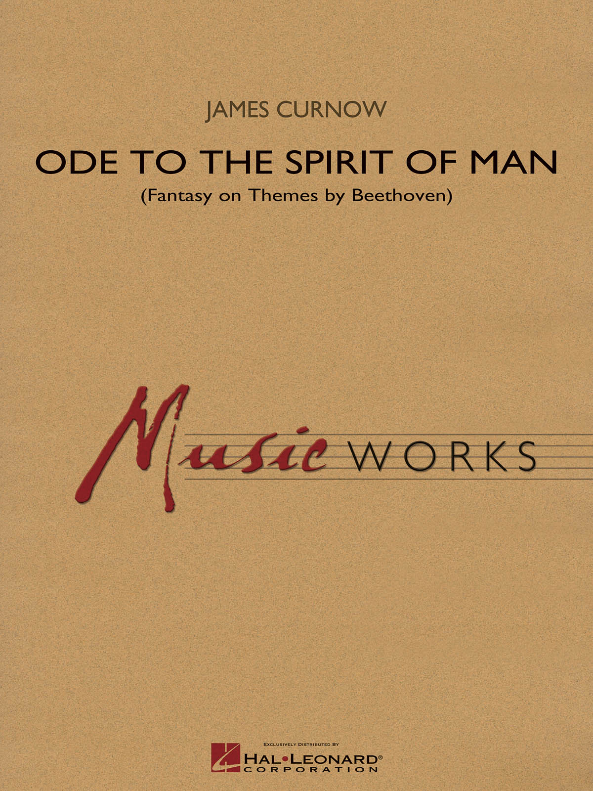 James Curnow: Ode to the Spirit of Man: Concert Band: Score & Parts