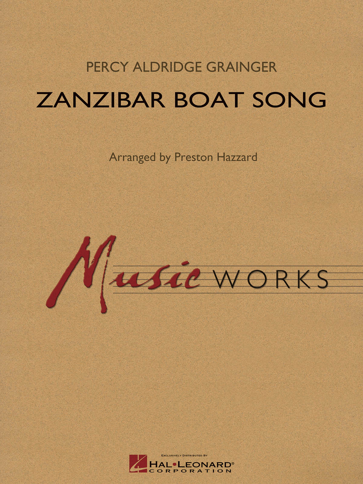 Percy Aldridge Grainger: Zanzibar Boat Song: Concert Band: Score & Parts