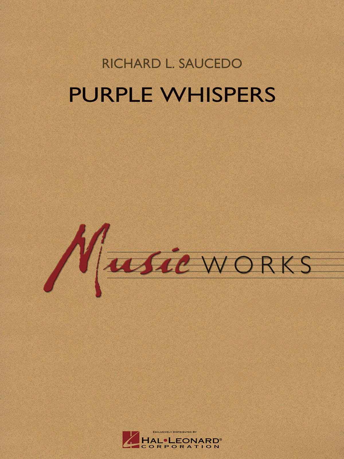 Richard L. Saucedo: Purple Whispers: Concert Band: Score & Parts