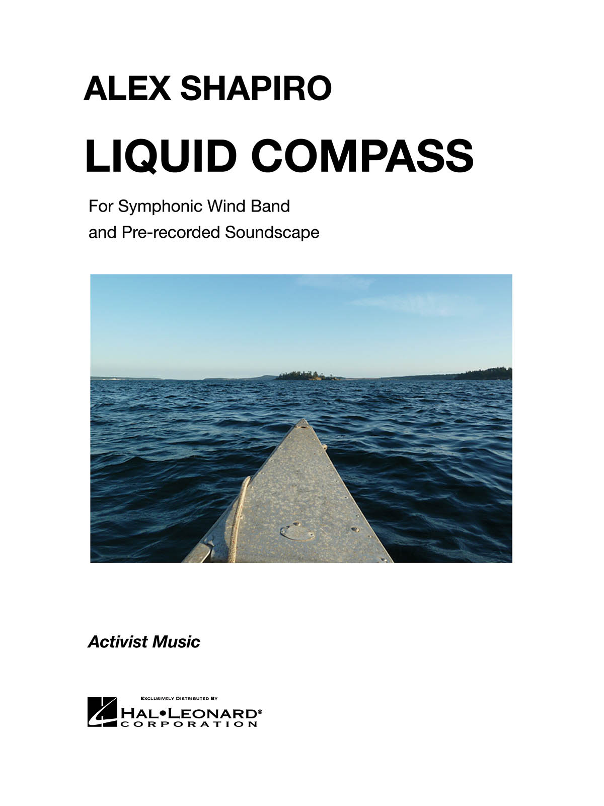 Alex Shapiro: Liquid Compass: Concert Band: Score