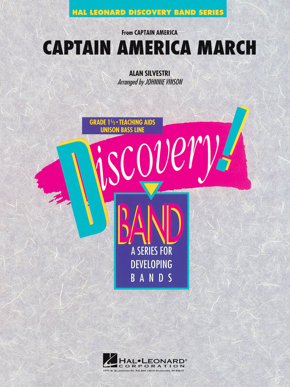 Alan Silvestri: Captain America March: Concert Band: Score & Parts
