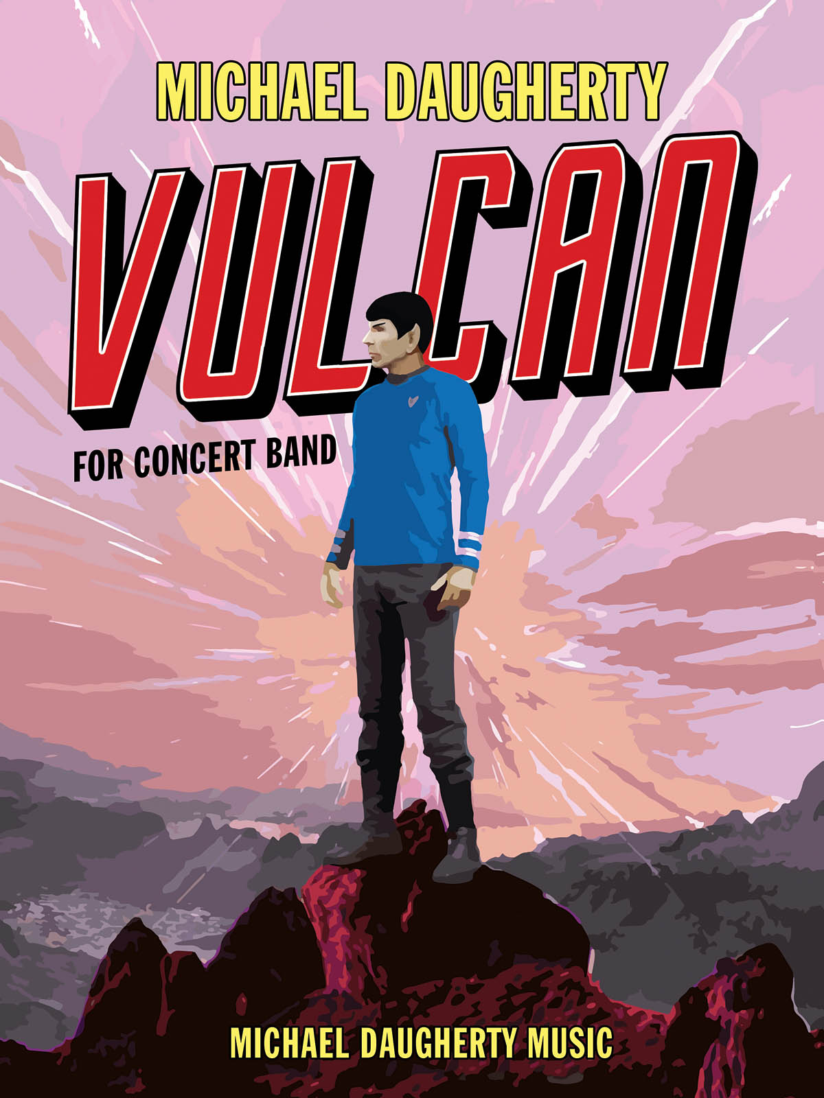 Michael Daugherty: Vulcan: Concert Band: Score & Parts