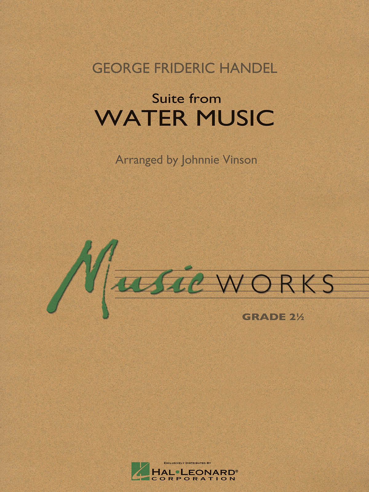 Georg Friedrich Händel: Suite from Water Music: Concert Band: Score